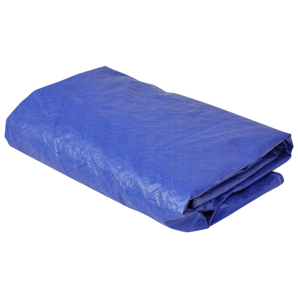 Krycí plachty na bazén 2 ks PE kulaté 540 cm 90 g/m²