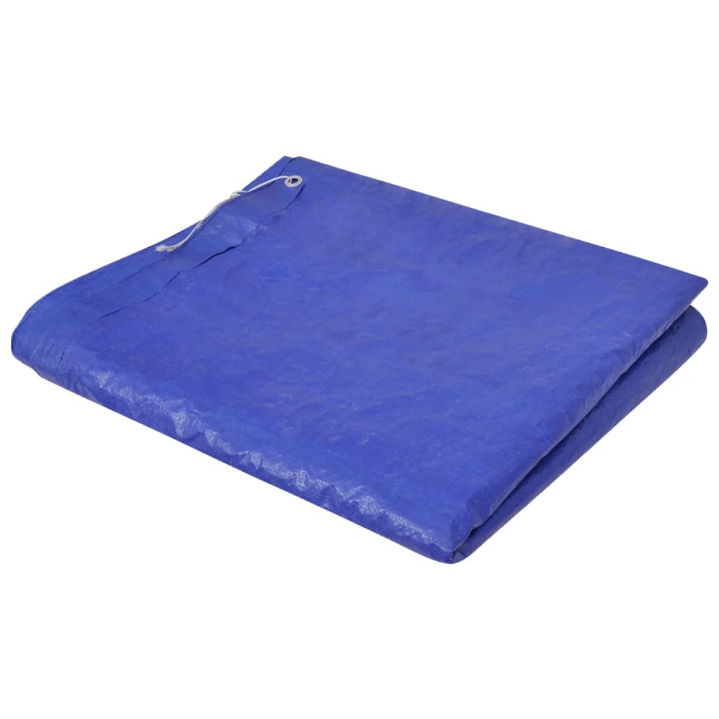 Krycí plachty na bazén 2 ks PE obdélníkové 90 g/m² 394 x 207 cm