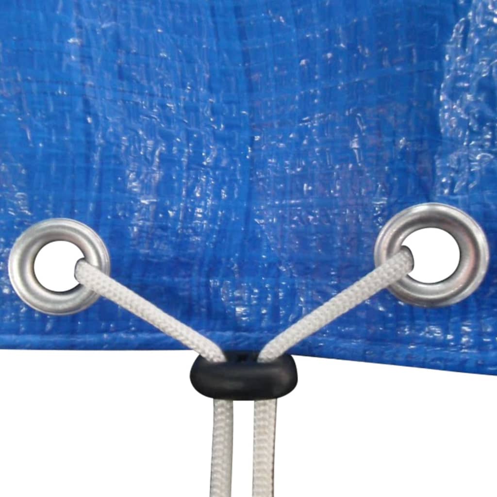 Krycí plachty na bazén 2 ks PE obdélníkové 90 g/m² 394 x 207 cm