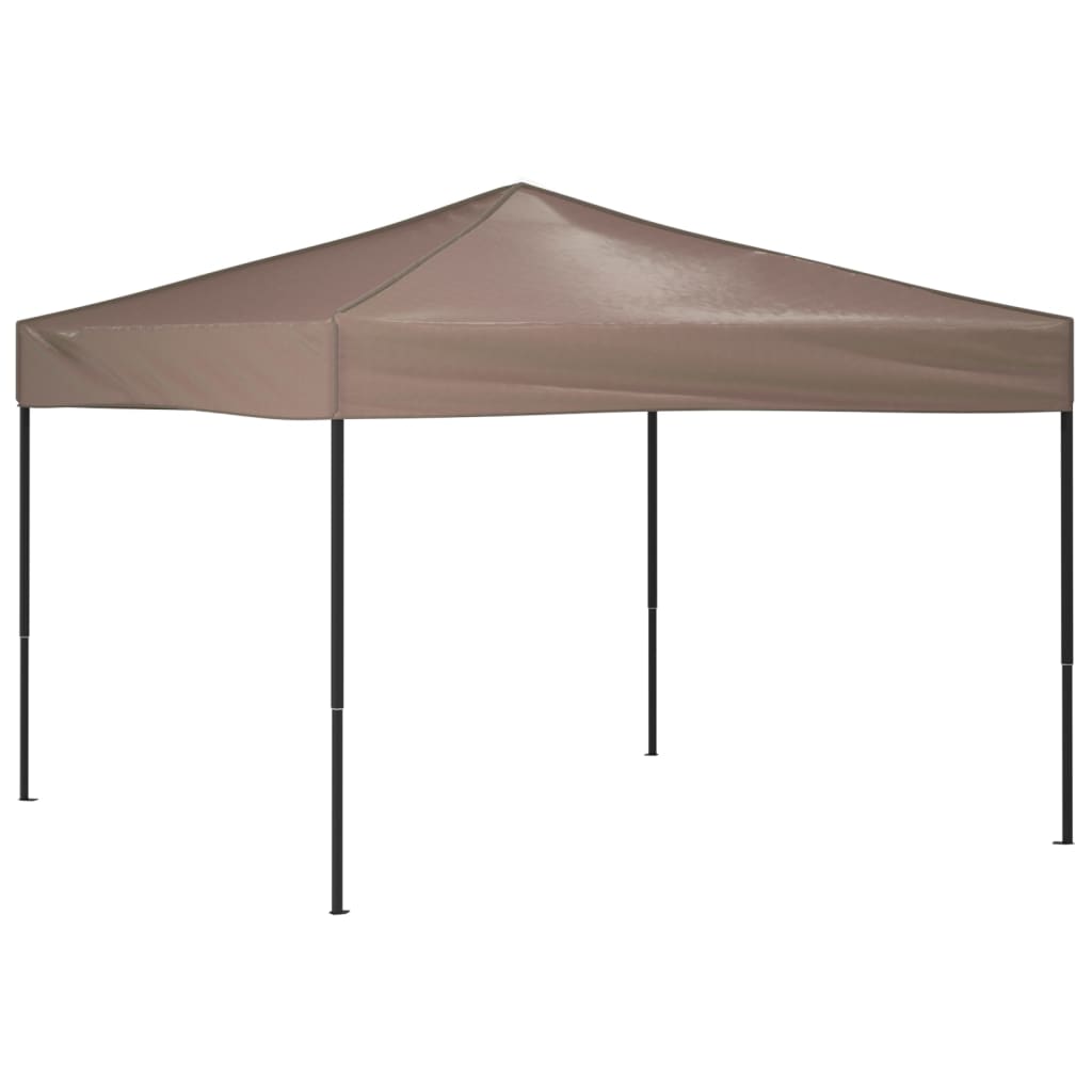 Skládací party stan taupe 3 x 3 m