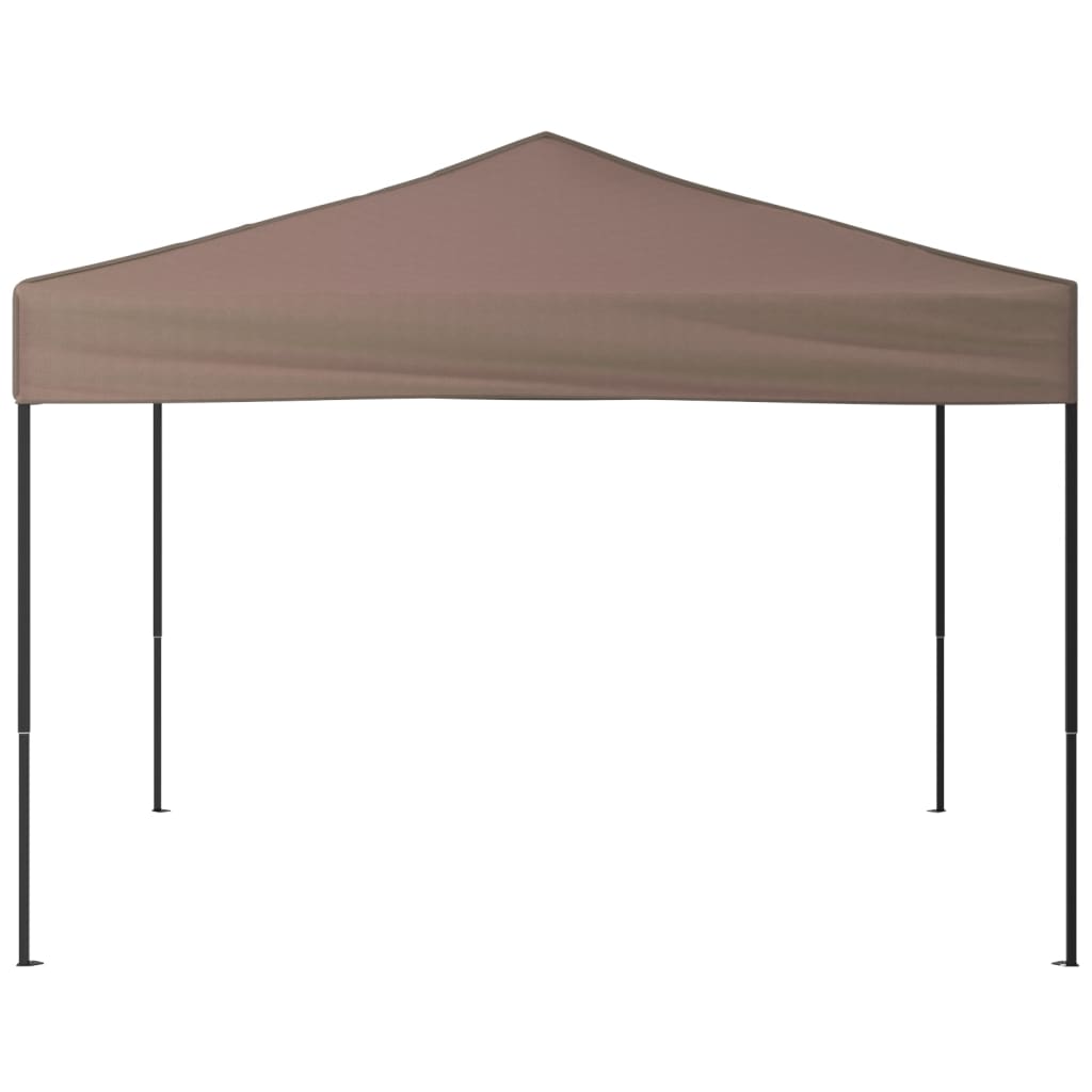 Skládací party stan taupe 3 x 3 m