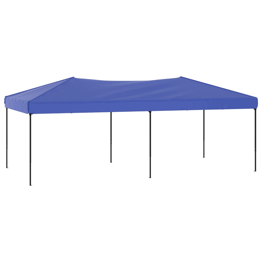 Skládací party stan modrý 3 x 6 m