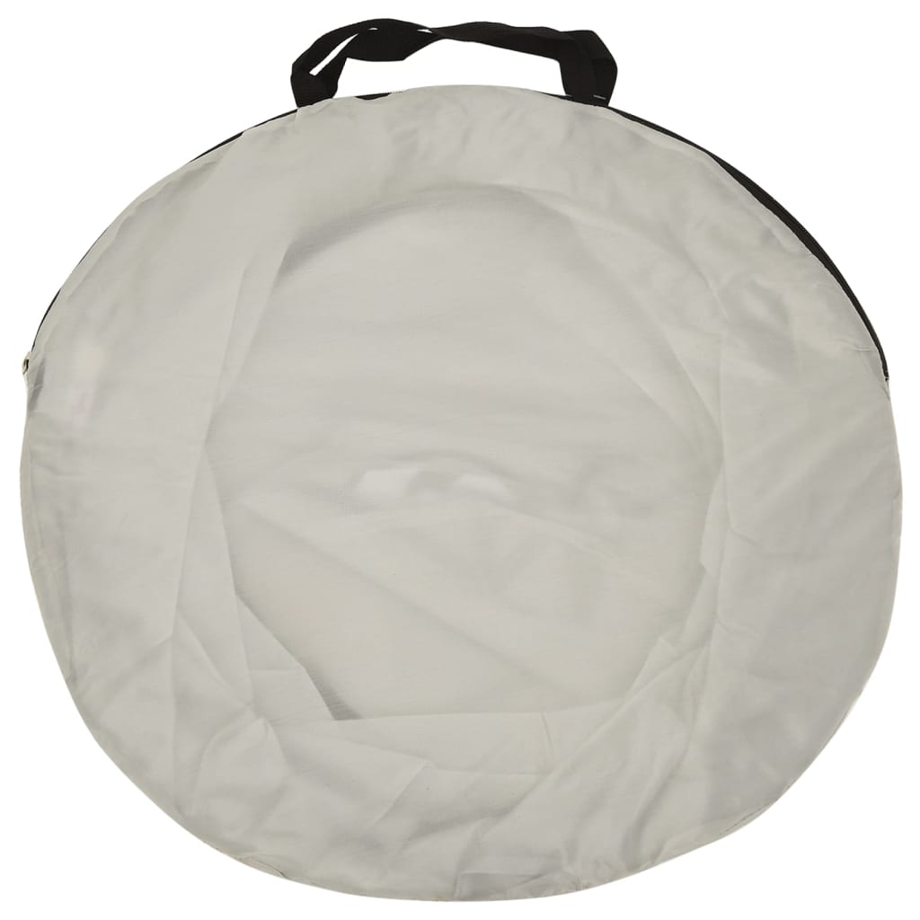 Dětský stan na hraní motiv slona s 250 míčky šedý 174x86x101 cm