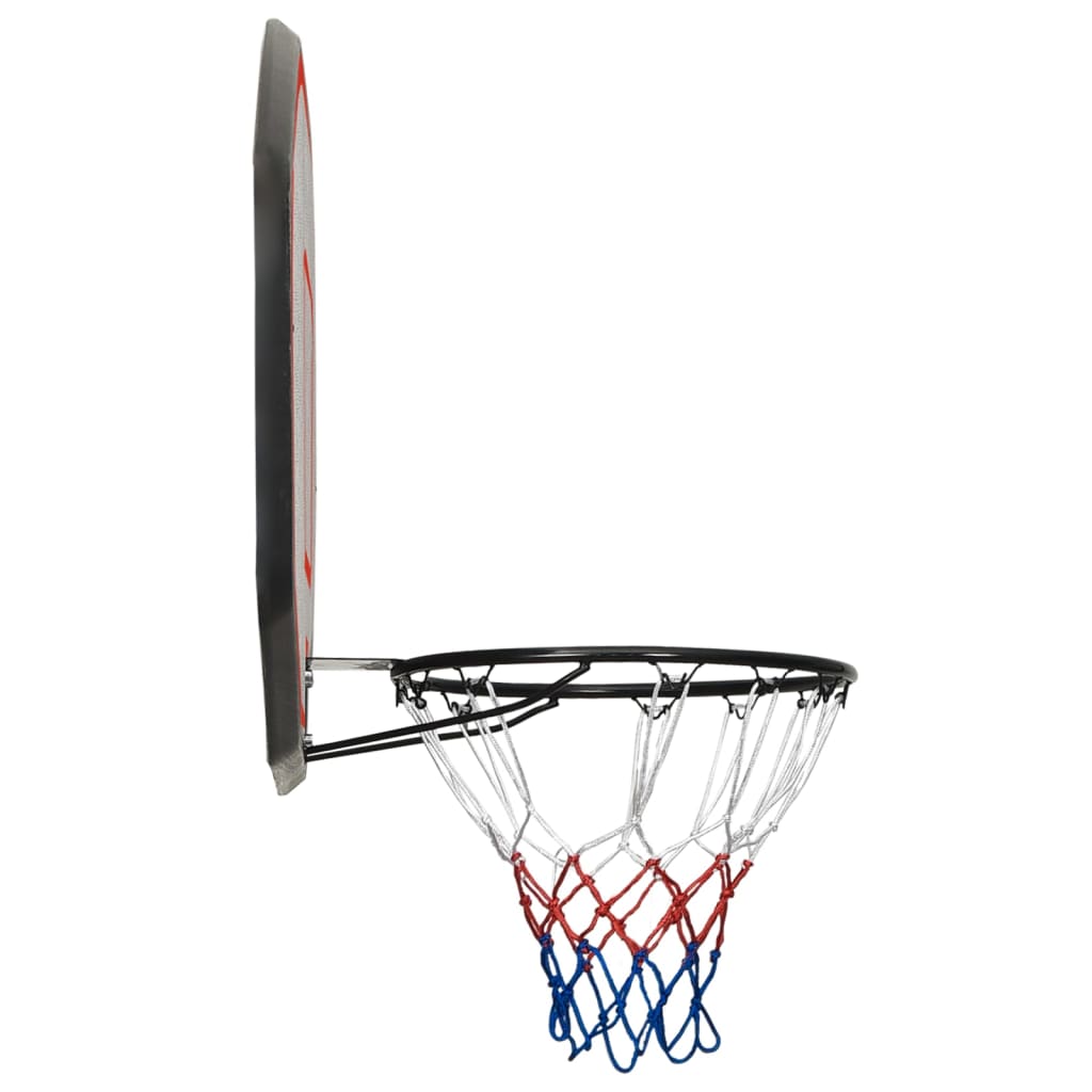 Basketbalový koš černý 109 x 71 x 3 cm polyethylen
