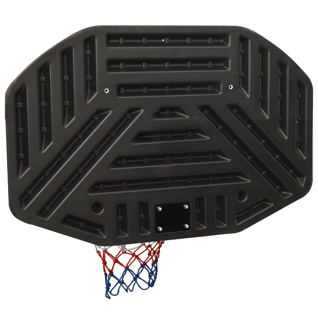 Basketbalový koš černý 109 x 71 x 3 cm polyethylen