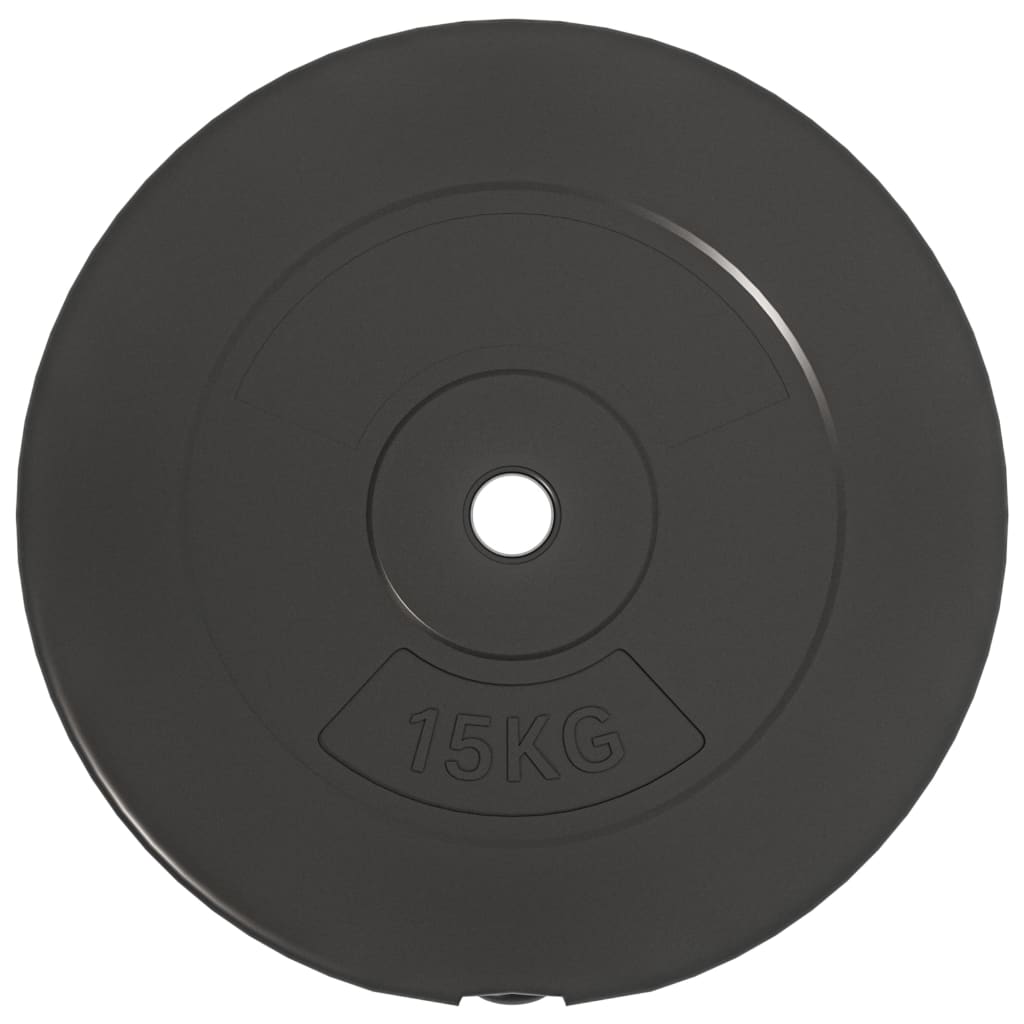 Kotouče na činky 2 ks 30 kg cement