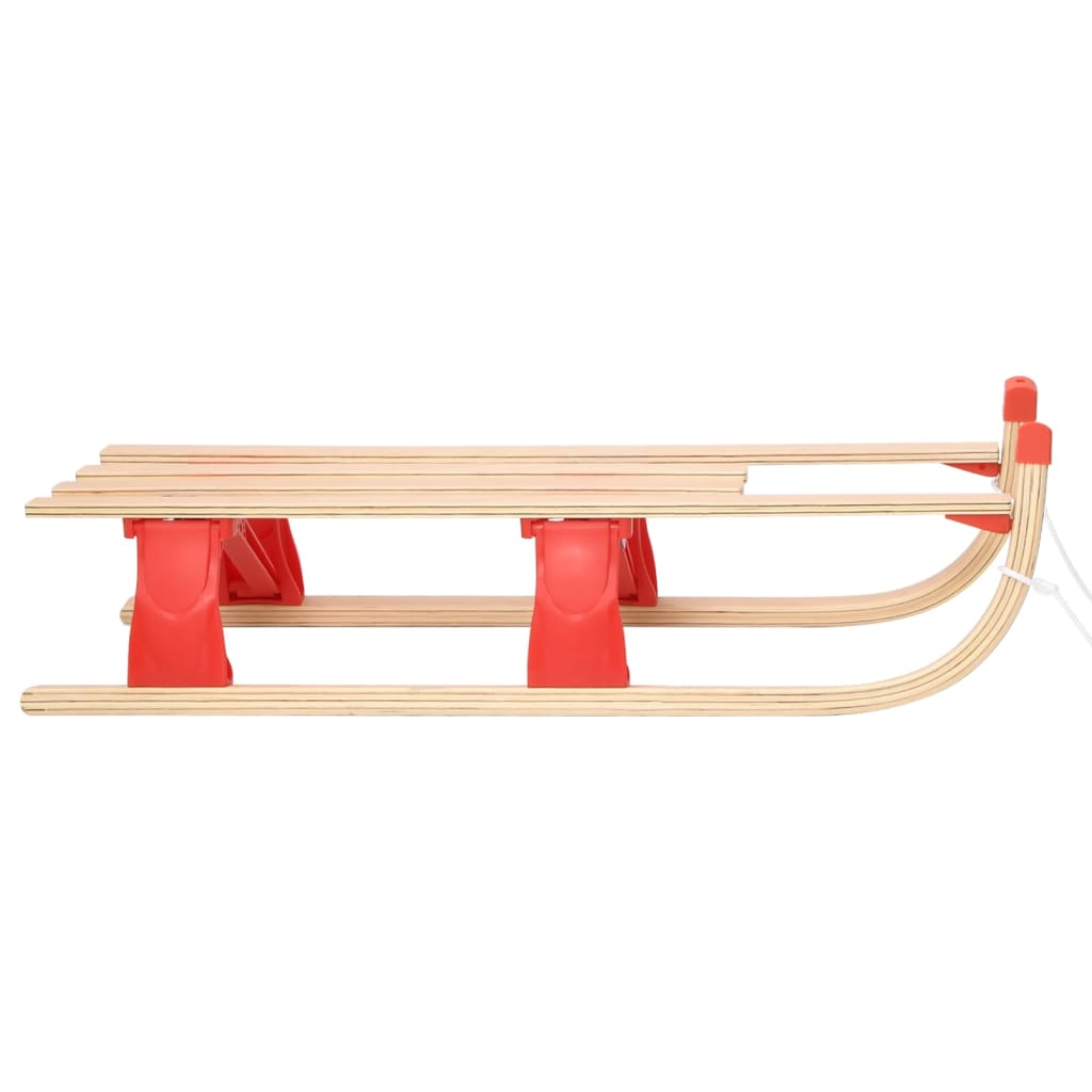 Skládací sáně dřevo 110 cm