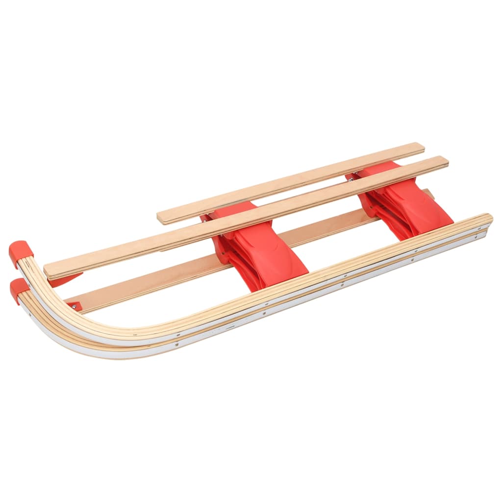 Skládací sáně dřevo 110 cm