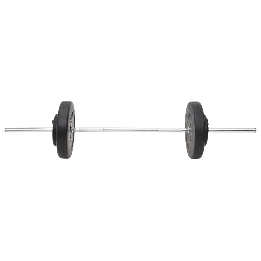 Sada obouruční a jednoručních činek se závažím 60 kg