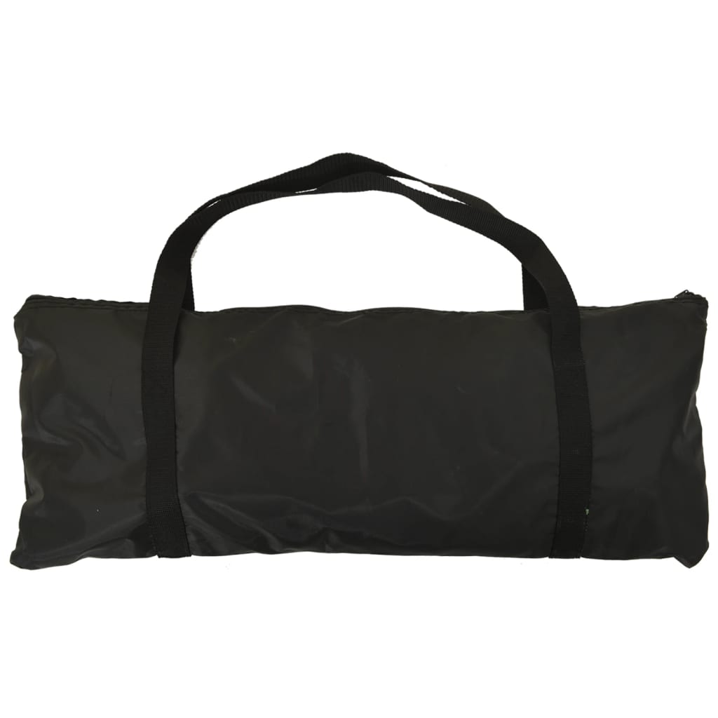 Fotbalový rebounder černý a žlutý 183 x 85 x 120 cm polyester