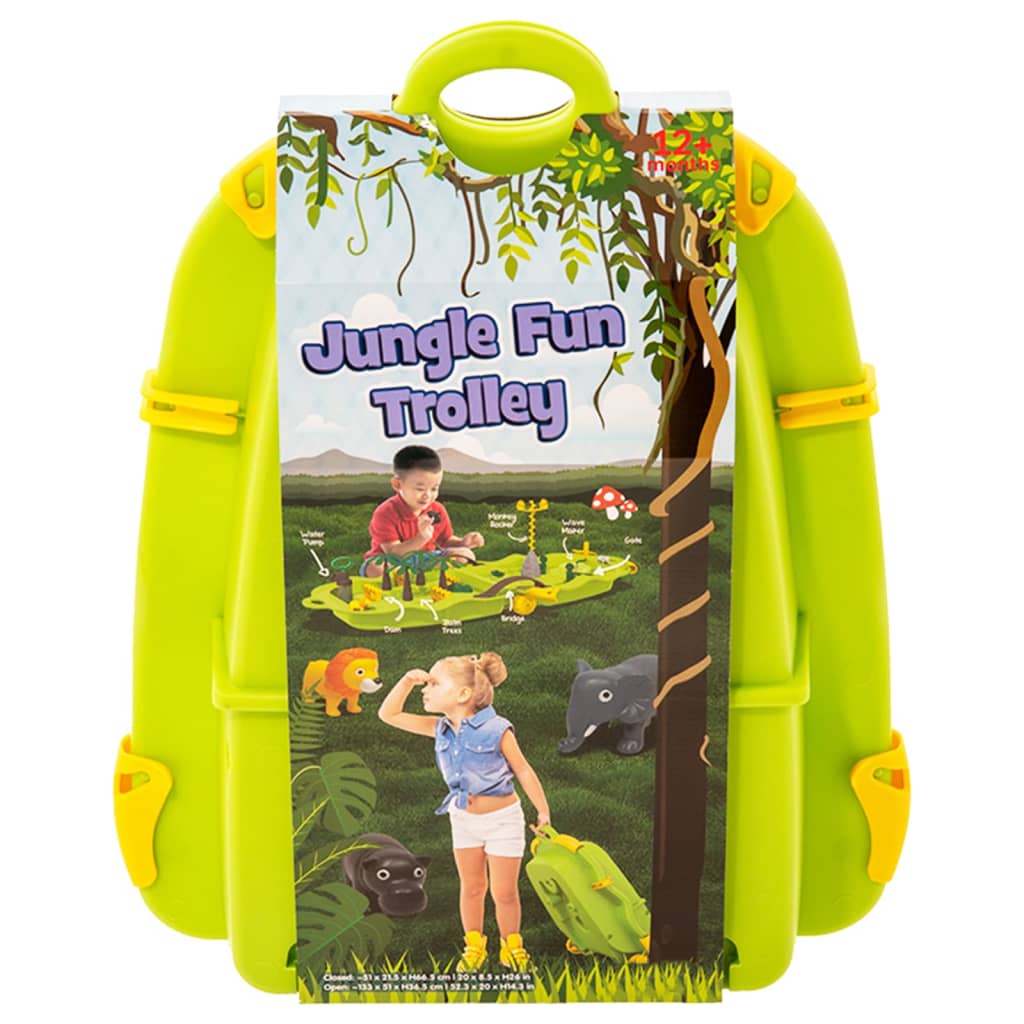 Vozík pro vodní radovánky Jungle 51x21,5x66,5 cm polypropylen