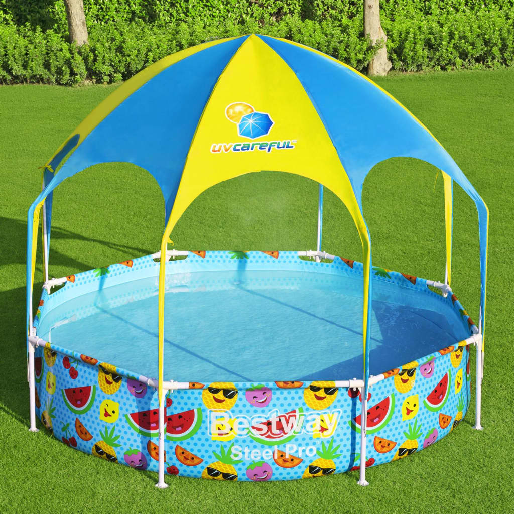 Bestway Nadzemní bazén pro děti s UV ochranou Steel Pro 244 x 51 cm