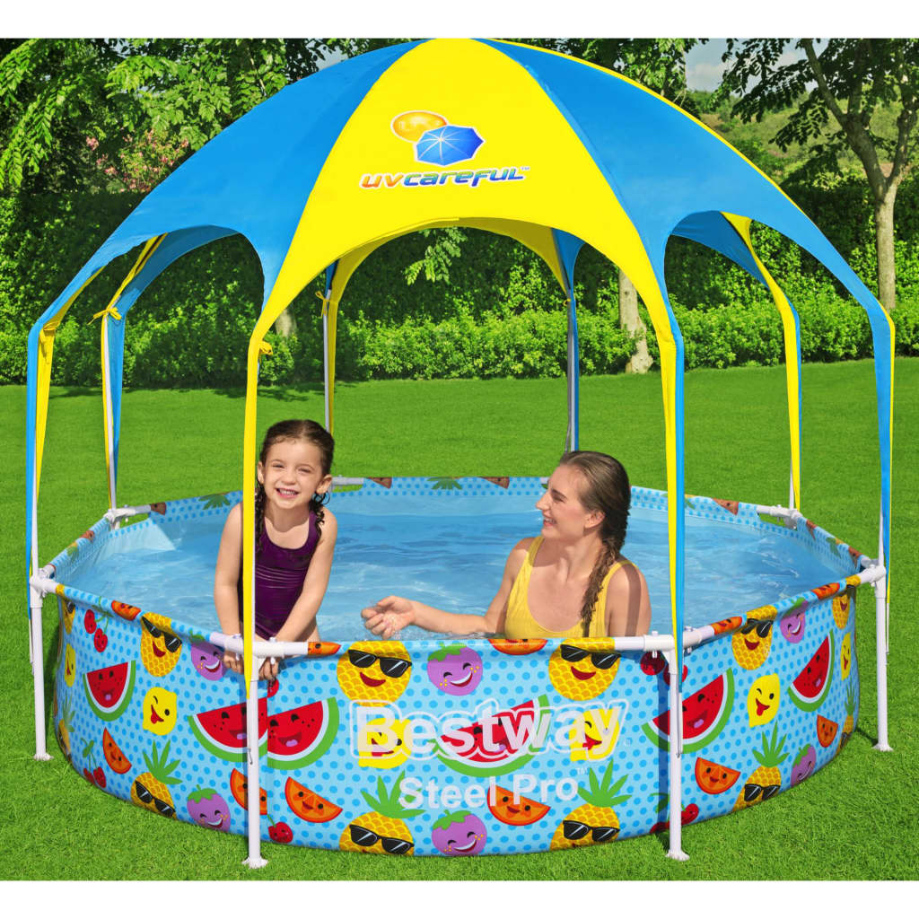 Bestway Nadzemní bazén pro děti s UV ochranou Steel Pro 244 x 51 cm