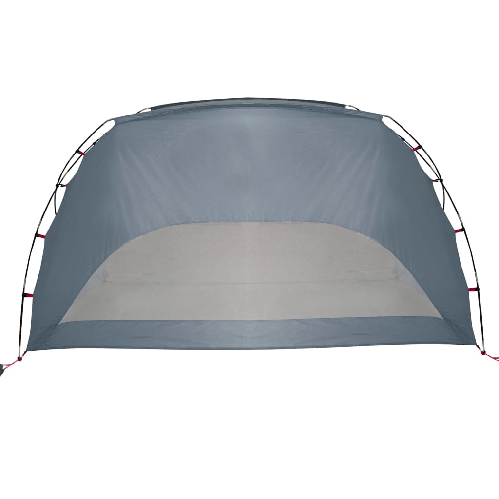 Plážový stan šedý 274 x 178 x 170/148 cm 185T polyester