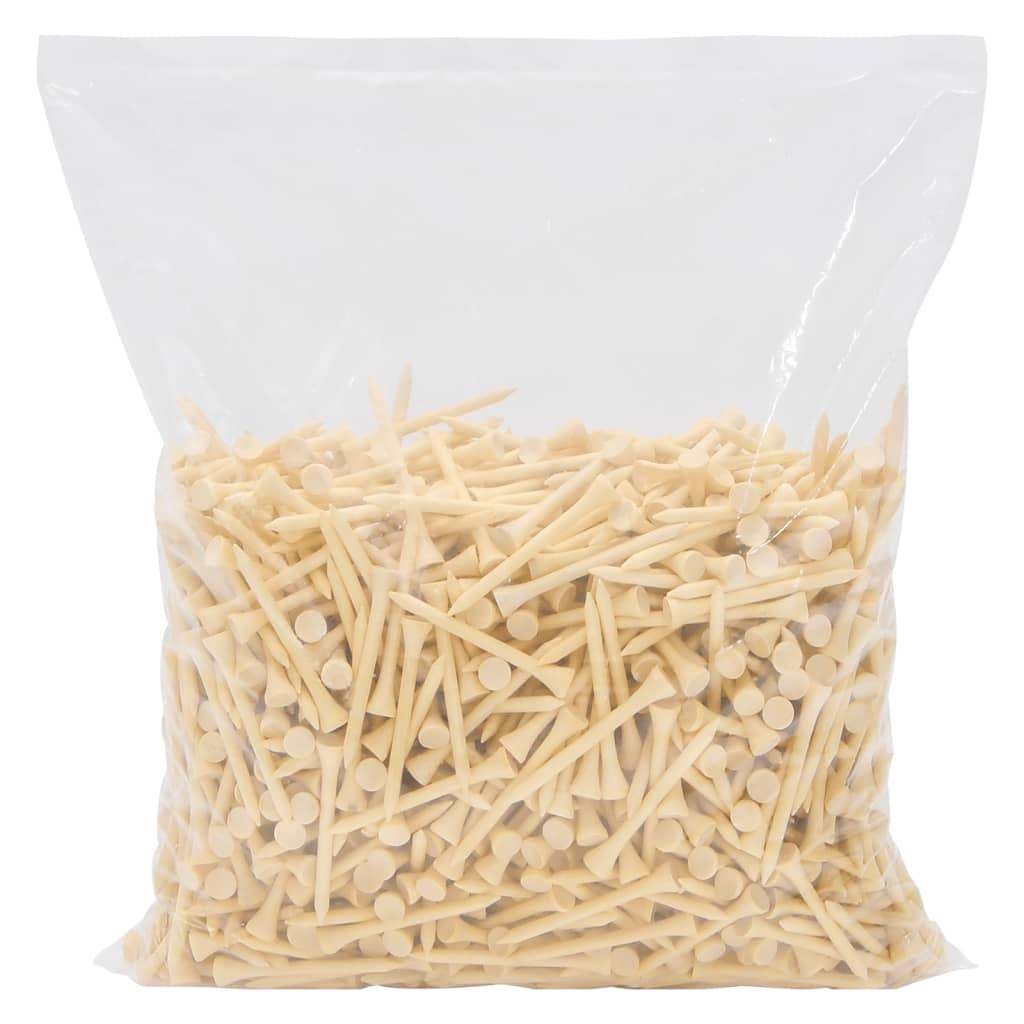 Golfová týčka 1 000 ks 54 mm bambus
