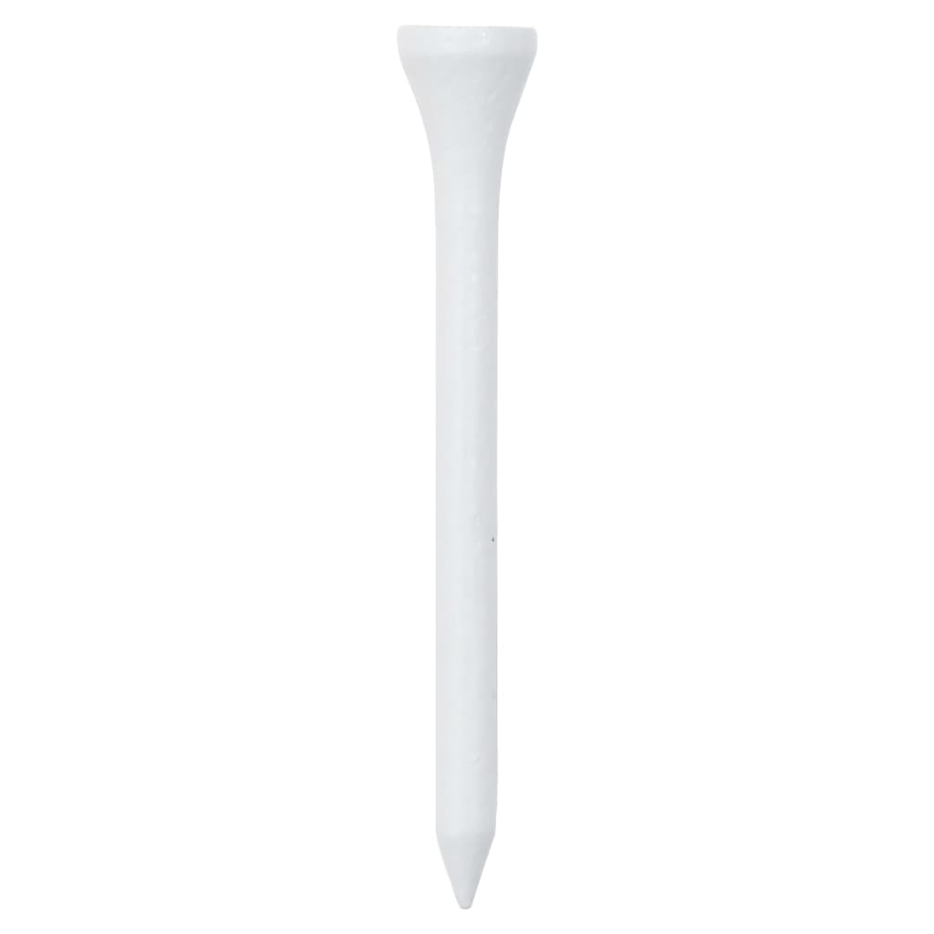 Golfová týčka 1 000 ks bílá 83 mm bambus