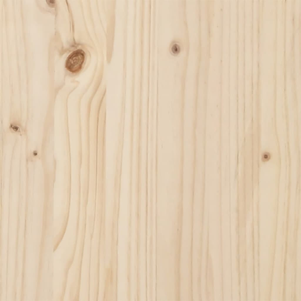 Pískoviště s víkem 111 x 111 x 19,5 cm masivní borové dřevo