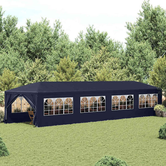 Zahradní party stan 3x12 m modrý