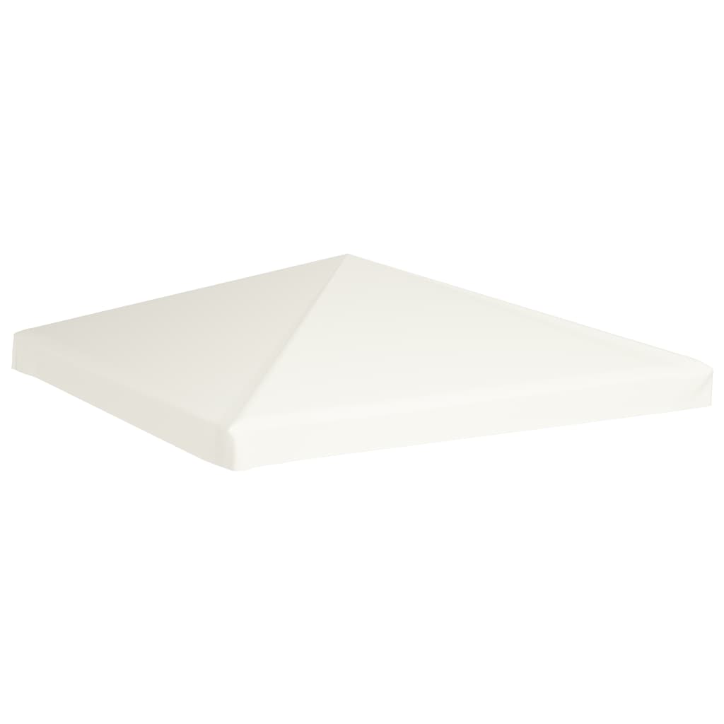 Náhradní střecha na altán 310 g/m² 3 x 3 m krémově bílá