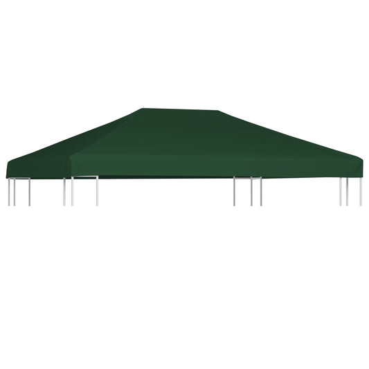Náhradní střecha na altán 310 g/m² 4 x 3 m zelená