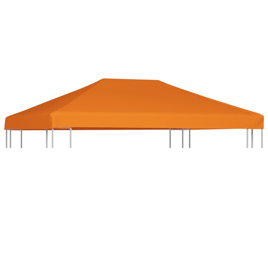 Náhradní střecha na altán 310 g/m² 4 x 3 m oranžová