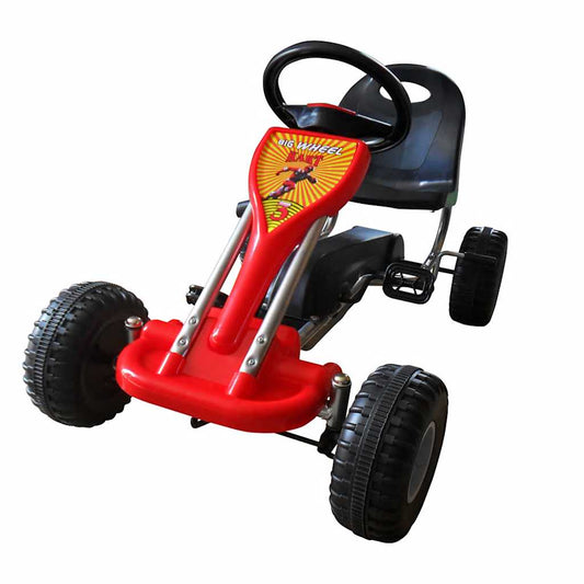 Šlapací motokára červená