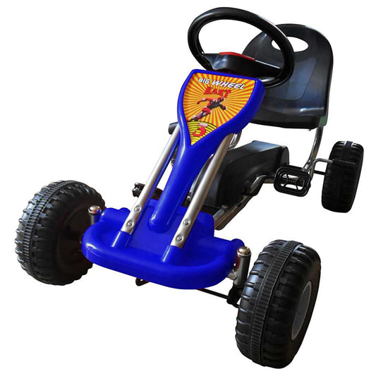 Šlapací motokára modrá