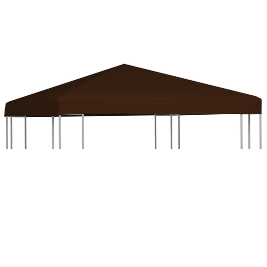 Střecha na altán 310 g/m² 3 x 3 m hnědá