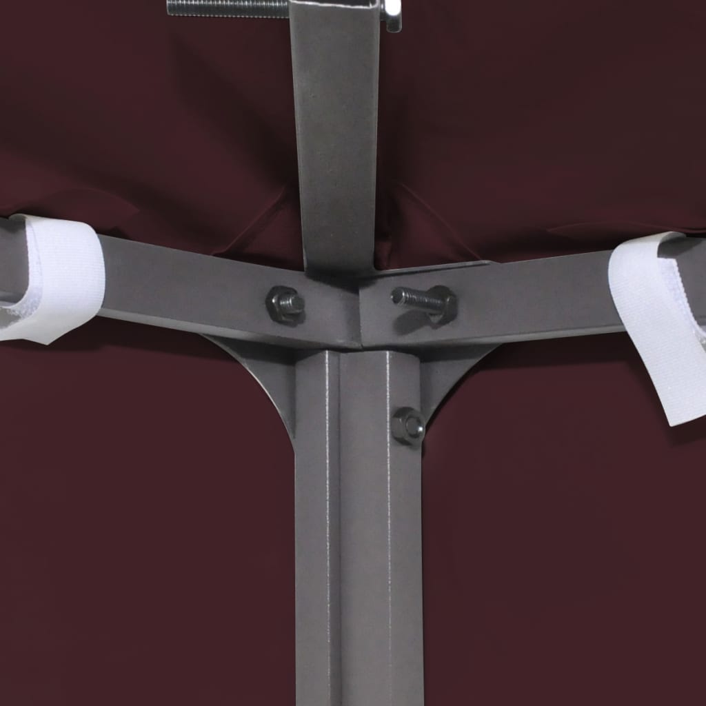 Střecha na altán 310 g/m² 3 x 4 m vínová