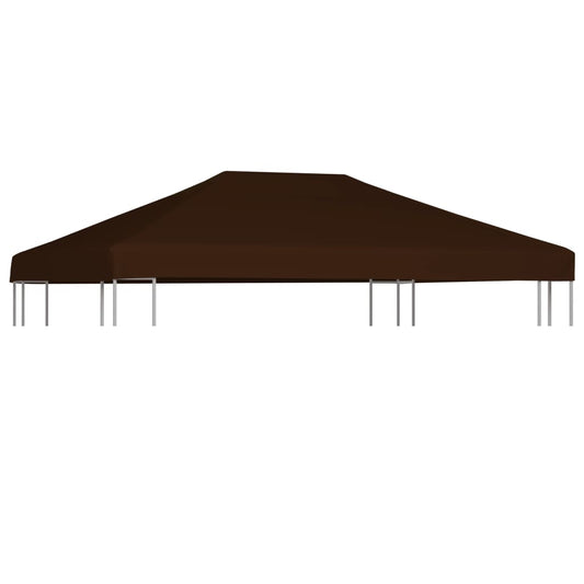 Střecha na altán 310 g/m² 3 x 4 m hnědá