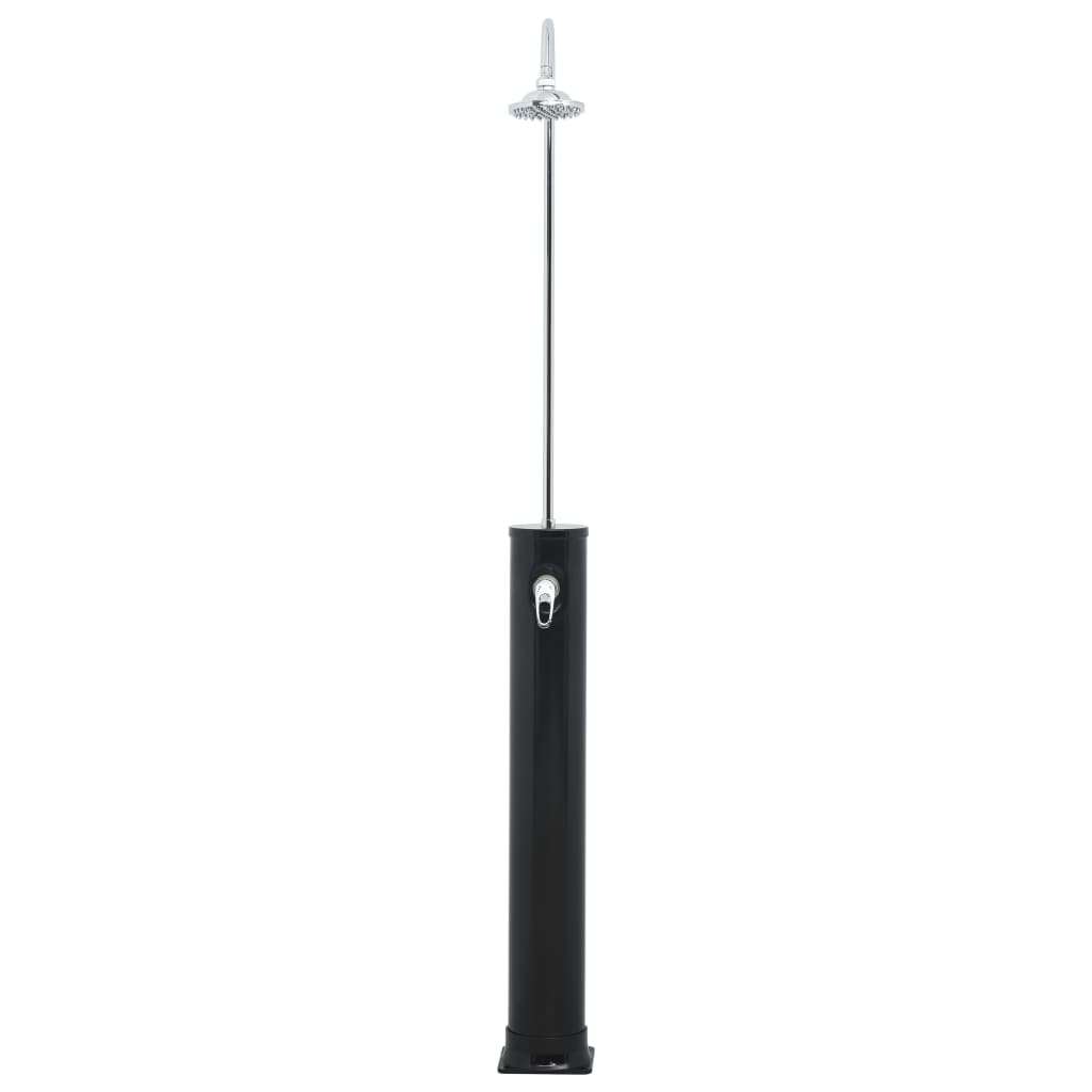 Solární sprcha černá 214 cm 20 l