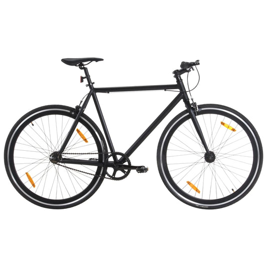 Kolo s pevným převodem černé 700c 51 cm