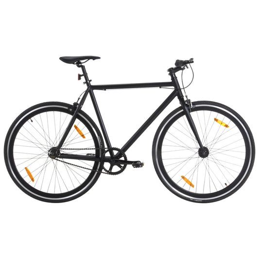 Kolo s pevným převodem černé 700c 59 cm