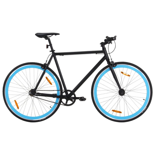 Kolo s pevným převodem černé a modré 700c 51 cm