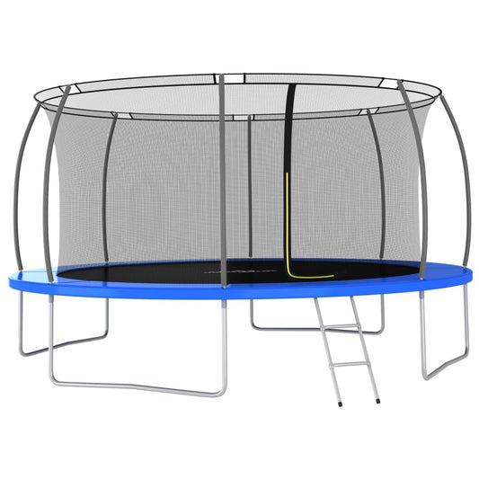 Trampolína s příslušenstvím kulatá 460x80 cm 150 kg