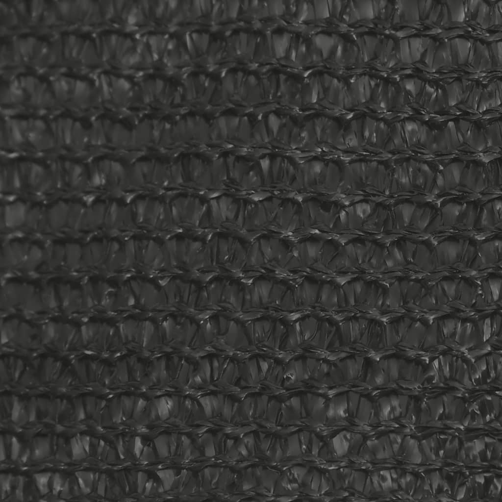 Plachta proti slunci 160 g/m² antracitová 2,5 x 4,5 m HDPE