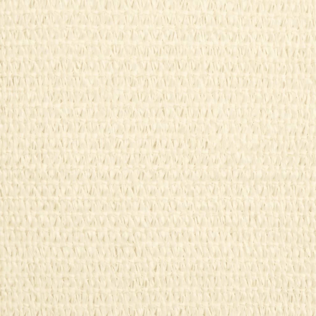 Plachta proti slunci 160 g/m² krémová 2 x 2,5 m HDPE