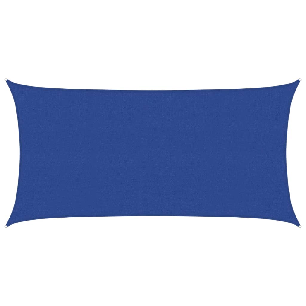 Stínící plachta 160 g/m² modrá 2,5 x 4,5 m HDPE