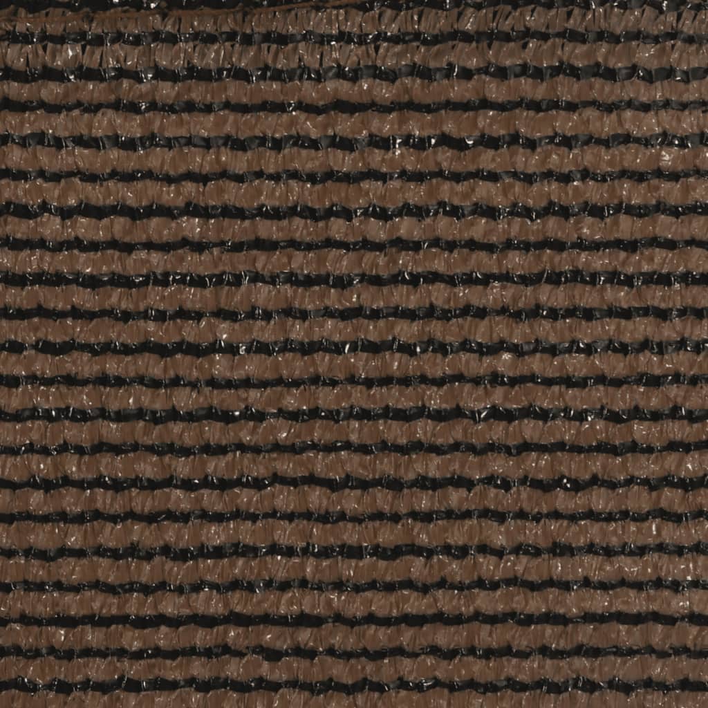 Stínící plachta 160 g/m² hnědá 3 x 6 m HDPE