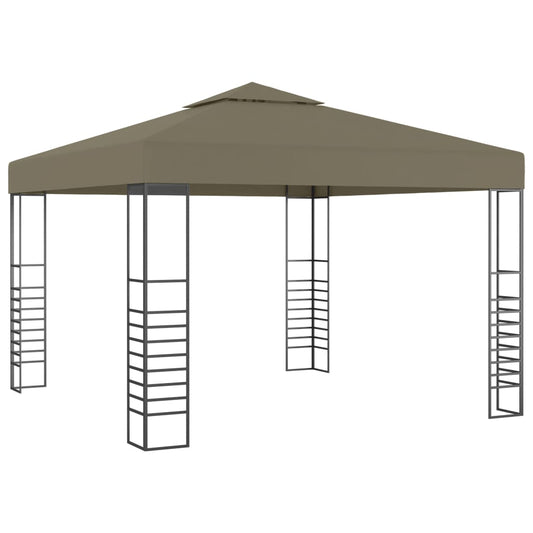 Zahradní altán 3 x 3 m taupe 180 g/m²