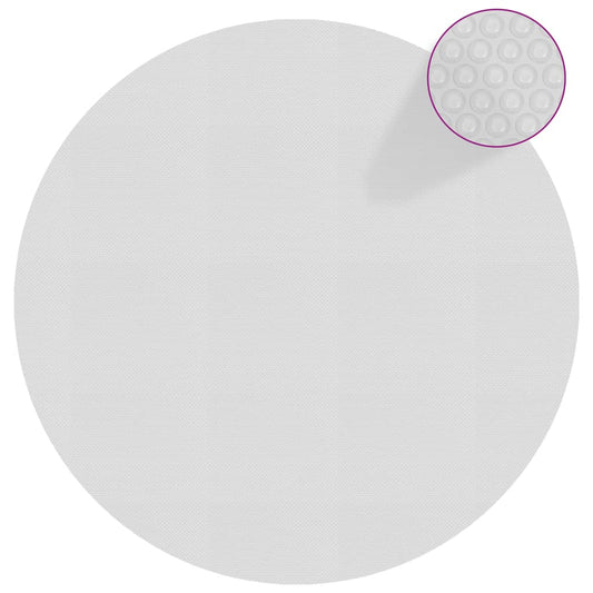 Plovoucí PE solární plachta 455 cm šedá