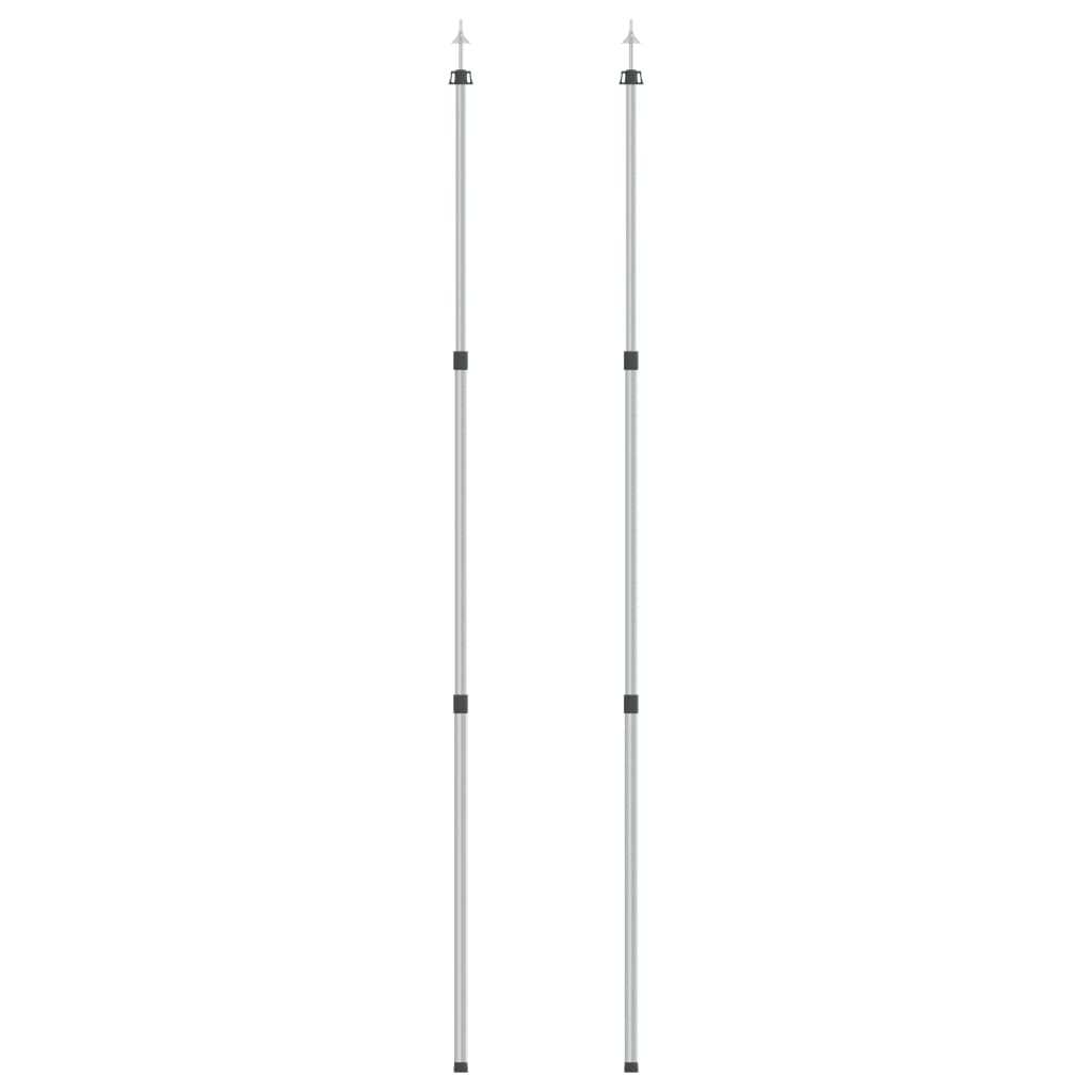 Teleskopické tyče pro celtu s délkou 102–260 cm 2 ks hliník