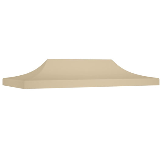 Střecha k party stanu 6 x 3 m béžová 270 g/m²