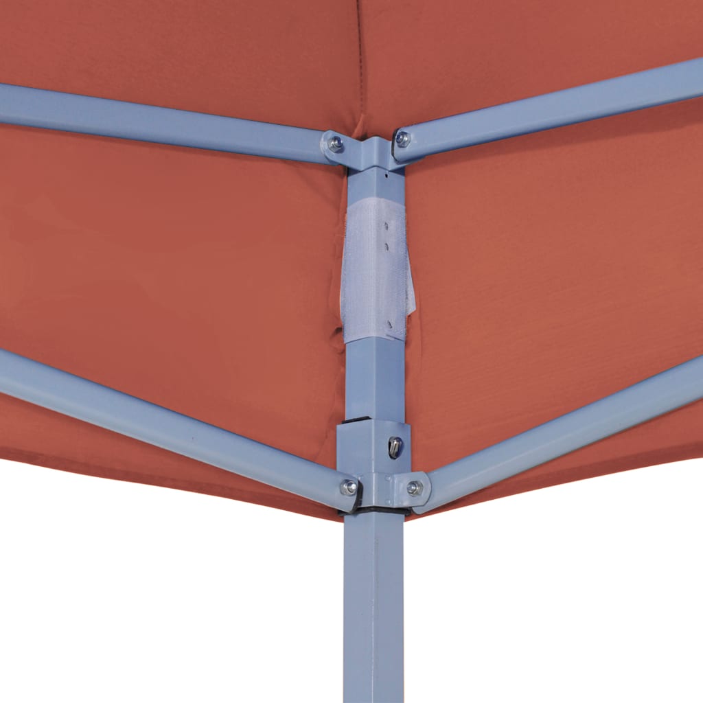 Střecha k party stanu 2 x 2 m cihlová 270 g/m²