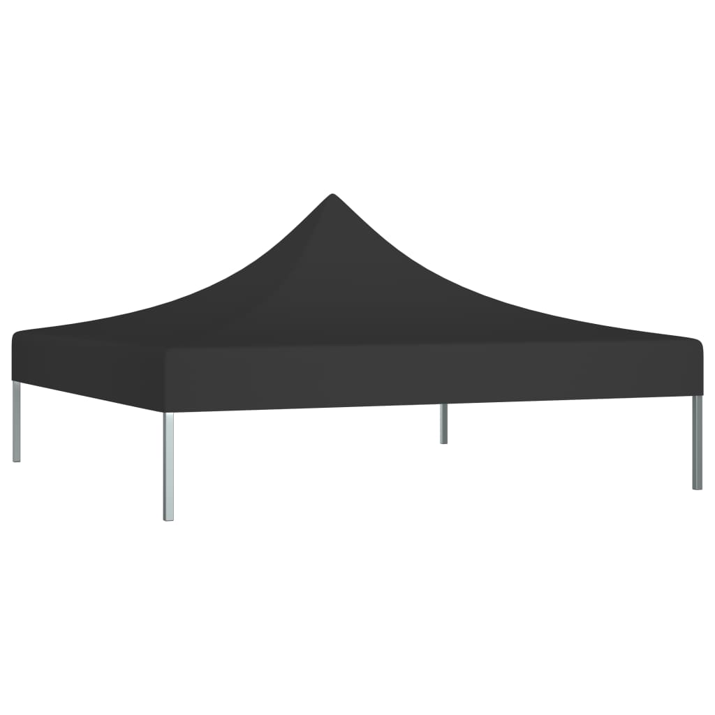 Střecha k party stanu 2 x 2 m černá 270 g/m²