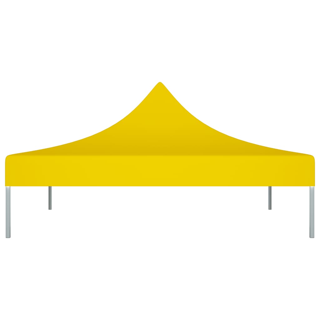 Střecha k party stanu 2 x 2 m žlutá 270 g/m²
