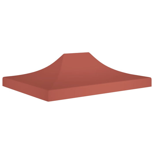 Střecha k party stanu 4,5 x 3 m cihlová 270 g/m²