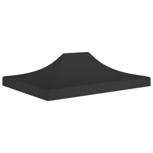 Střecha k party stanu 4,5 x 3 m černá 270 g/m²