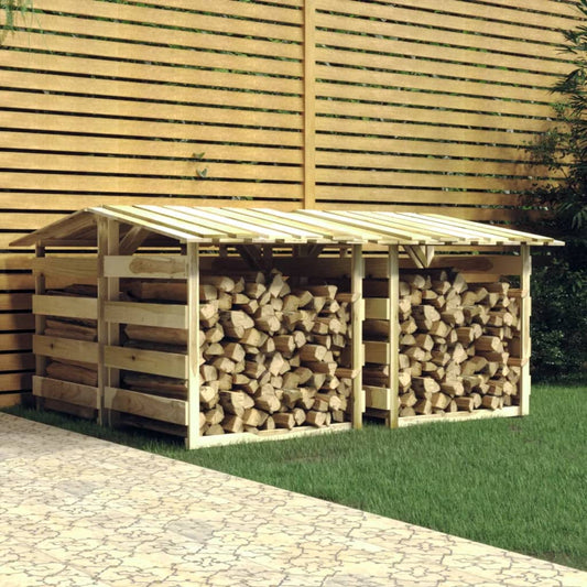 Pergoly se střechou 4 ks 100x90x100 cm impregnovaná borovice