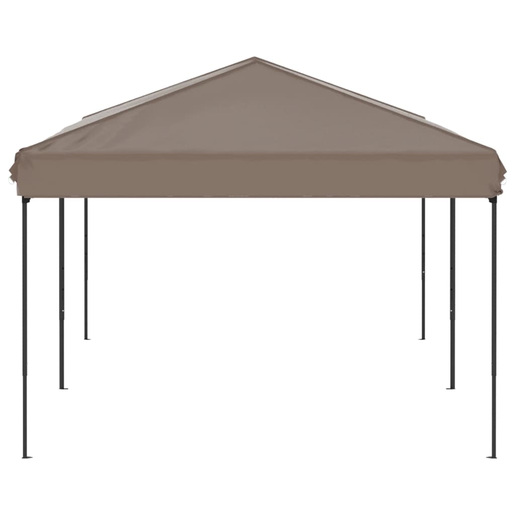 Skládací party stan taupe 3 x 6 m